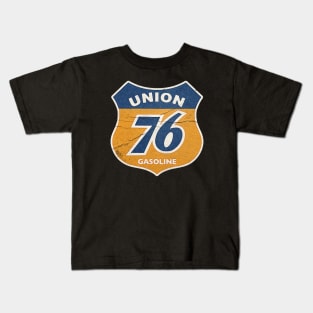 GASOLINE TEXTURE 76 UNION Kids T-Shirt